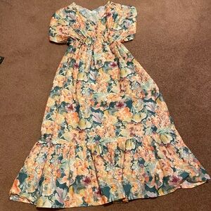 Floral Summer Kaftan - S/M
